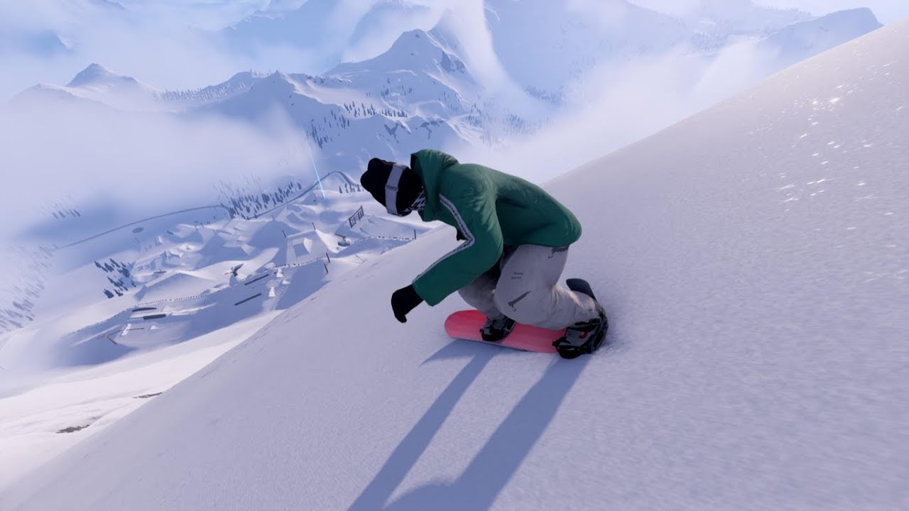 Skate 3, только это сноуборд