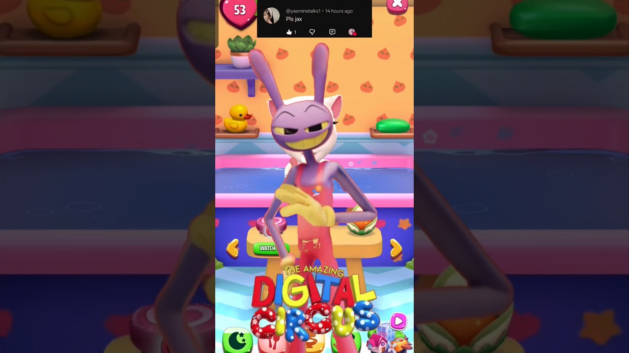Jax digital circus My talking angela 2 #jax #digitalcircus #mytalkingangela2 #jaxdigitalcircus