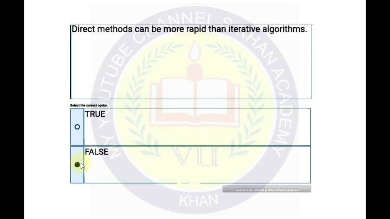 MTH603 GRAND QUIZ CORRECT ANSWERS. ||S KHAN ACADEMY||