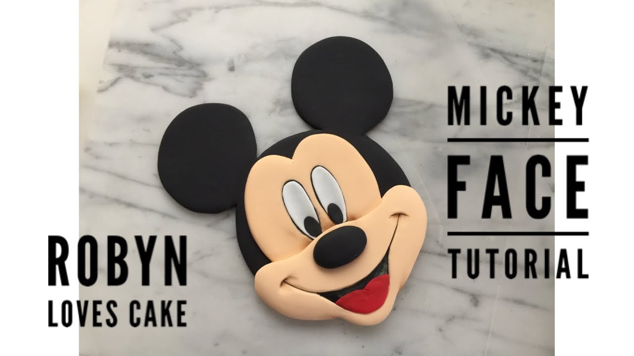 Mickey Face Tutorial