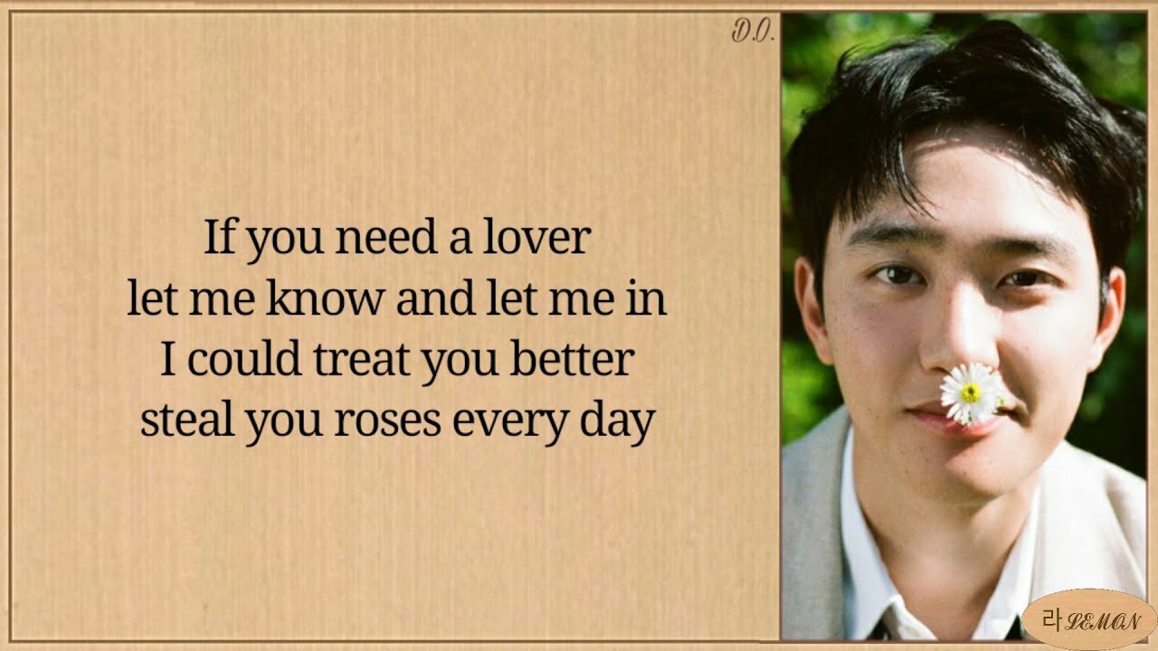 D.O. (디오) Rose (English Version) Lyrics