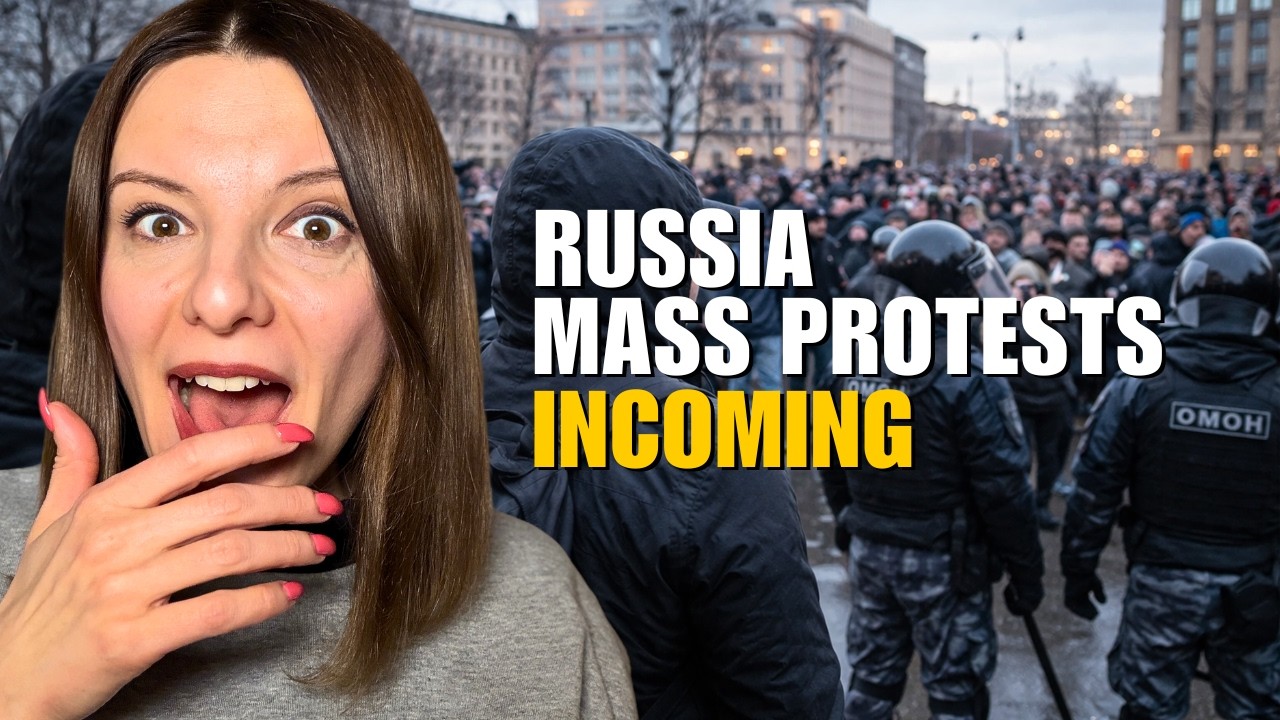 OG&Oacute;LNOPOLSKIE PROTESTY W ROSJI: MOSKWA, PETERSBURG, JEKATERYNBURG Vlog 1363: Wojna na Ukrainie