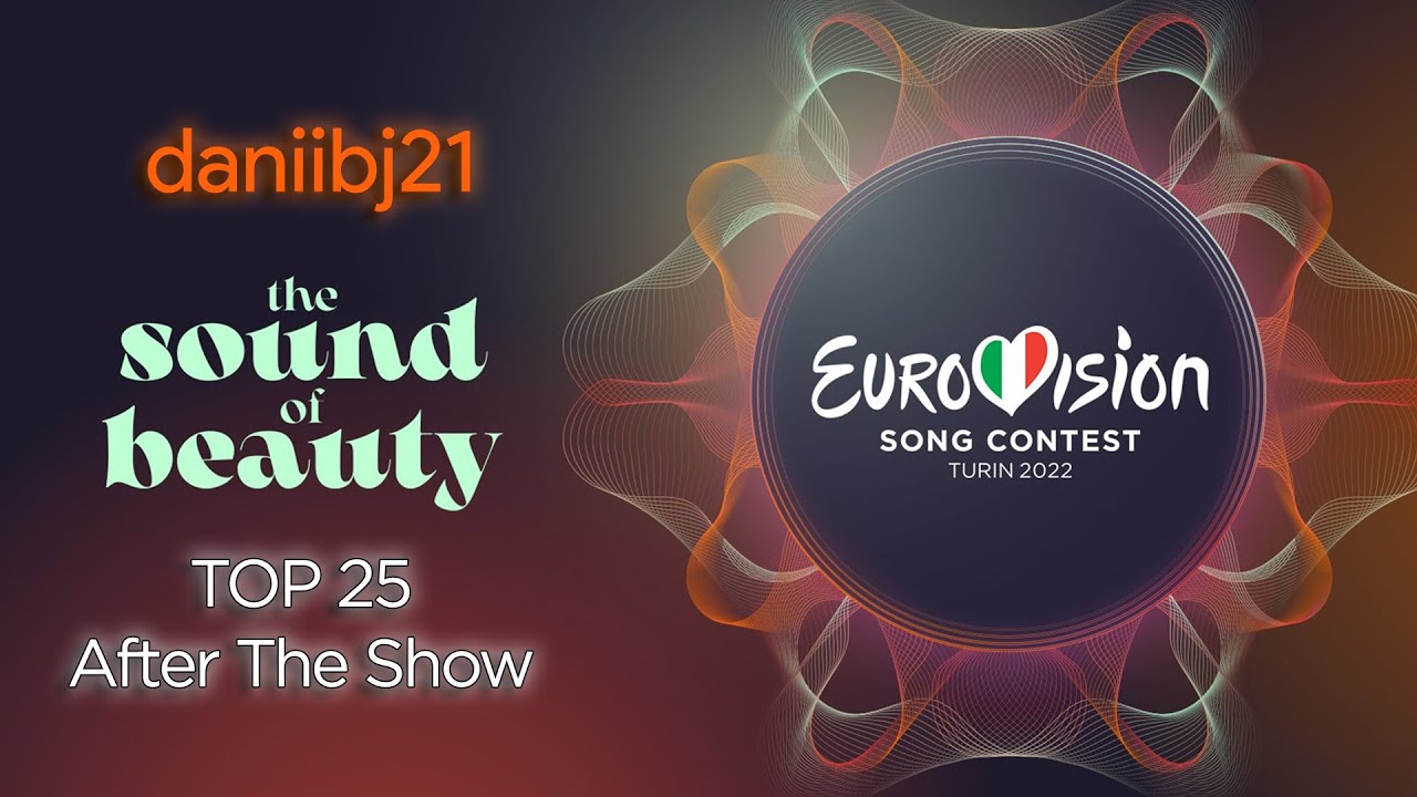 Eurovision 2022: My Top 25 (after the show) | daniibj21 [4K]