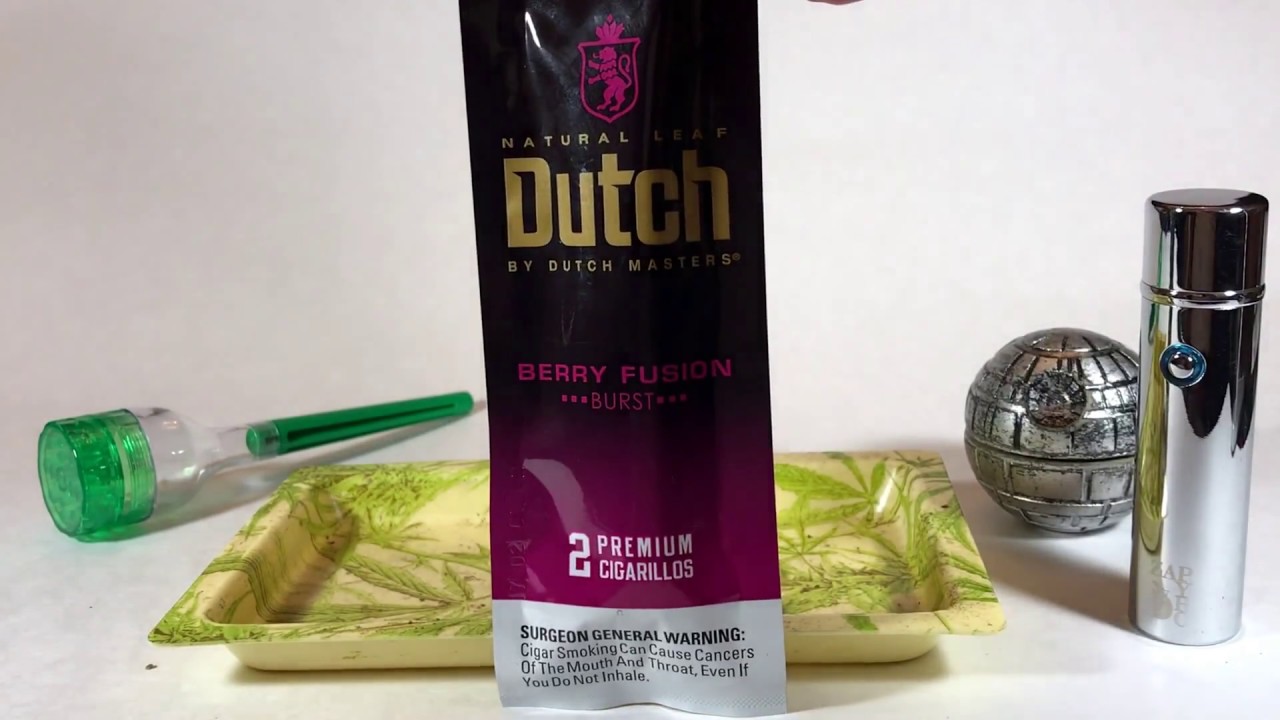 Rolling Academy #3 How to Roll a Dutch Master Blunt - Dutch Master Rolling Tutorial - Unroll leaf