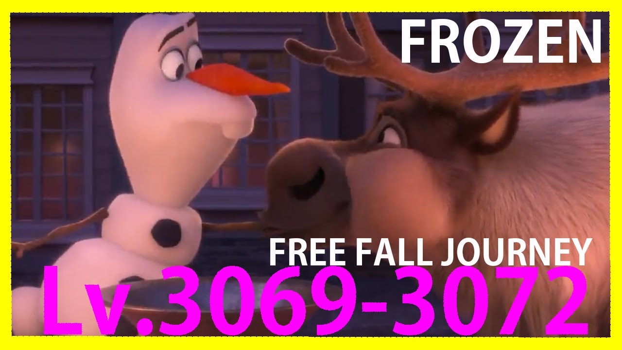 FROZEN FREE FALL JOURNEY 3069-3072