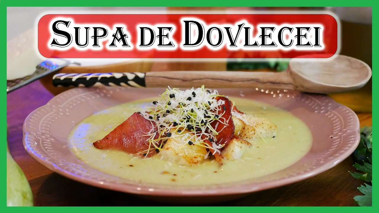 🍲Supa Crema de Dovlecei - Ii buna si rece, perfecta pentru zilele toride de Vara - Musai de Incercat