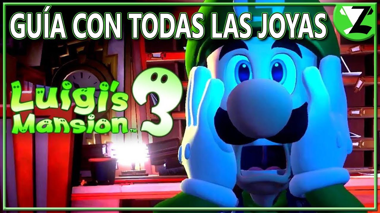 Luigi's Mansion 3: Localización de Todas las Joyas (All Gems Location)