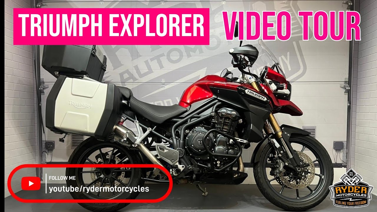 2015 Triumph Explorer - Used Bike Vehicle Tour #triumphexplorer