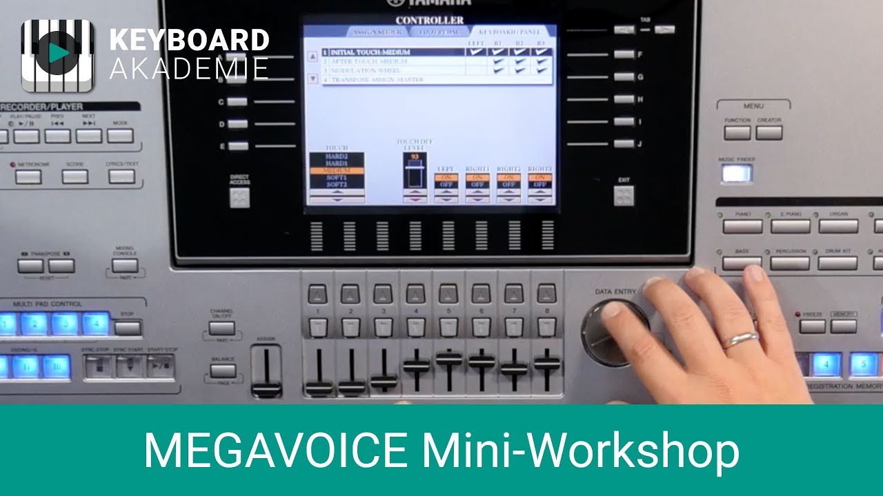 MEGAVOICE | Mini-Workshop für alle TYROS- und PSR-S-Keyboards
