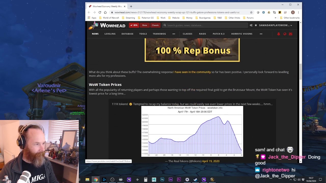 Wowhead Economy Weekly Wrap-Up 121 | Buffs Galore, Professions, Tokens and Useful Scripts