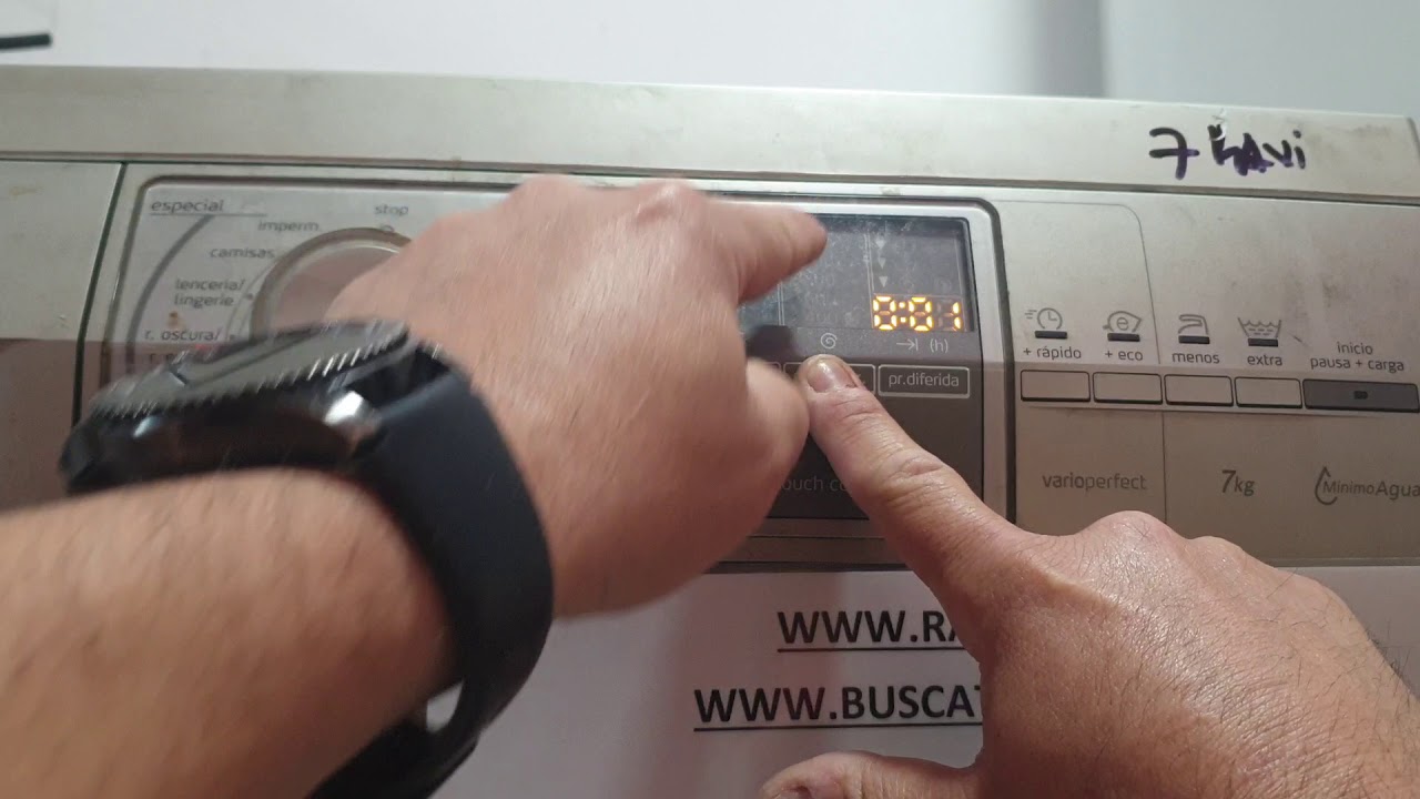 ⚒ Cómo solucionar el Error 29 o E29 de la Lavadora Balay Varioperfect 7 Kg | Diagnóstico y Reseteo
