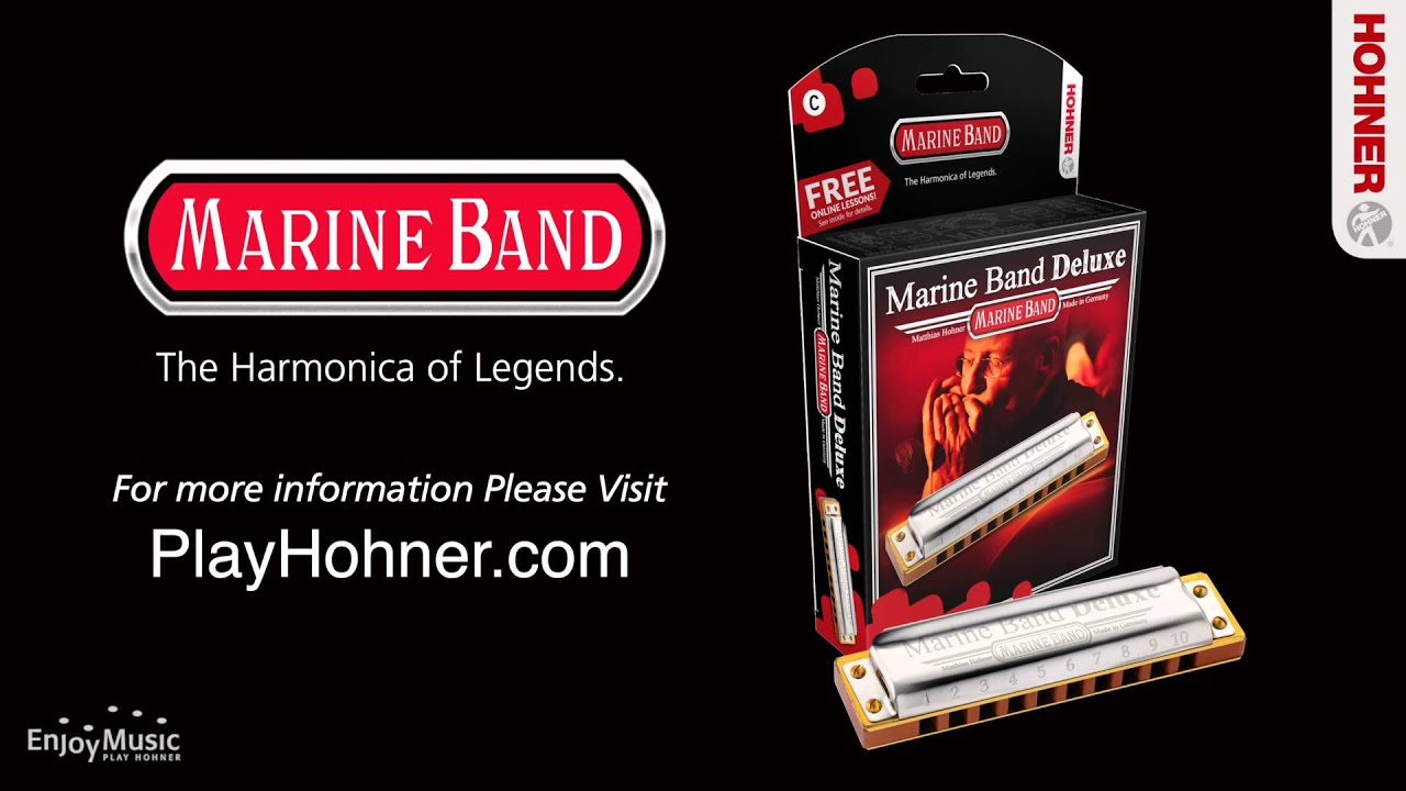 David Barrett On The Marine Band Deluxe Harmonica
