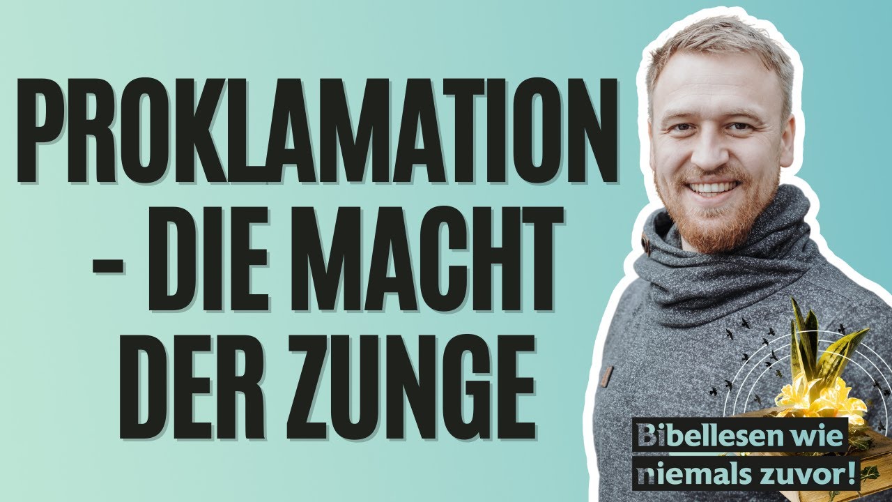 Proklamation - Die Macht der Zunge |  Sebastian Hartmann