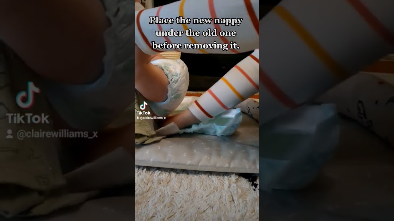 Baby Hack Part 8 | Avoid those surprise poos going everywhere 😉🙌💩 