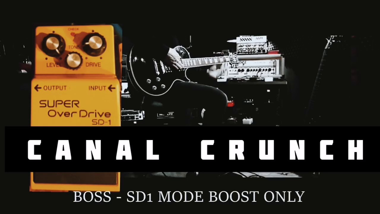 [Boost mode only] BOSS SD1 *short video