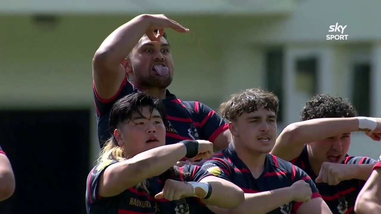 HAKA: New Plymouth Boys' High School v Rotorua Boys' High School