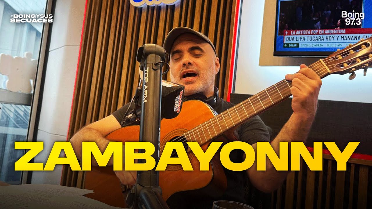 ZAMBAYONNY en BOING y sus SECUACES | Boing 97.3