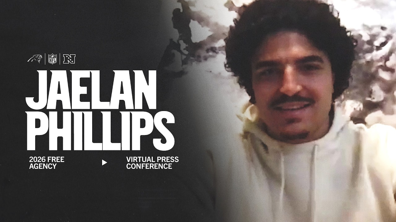 Jaelan Phillips Virtual Introductory Press Conference | Carolina Panthers