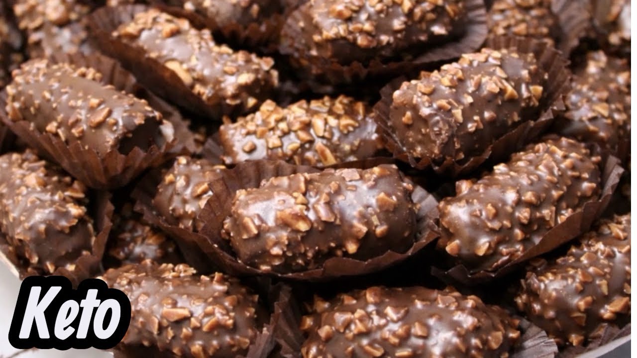 حلوى الشوكولاتة للكيتو ومرضى السكر 