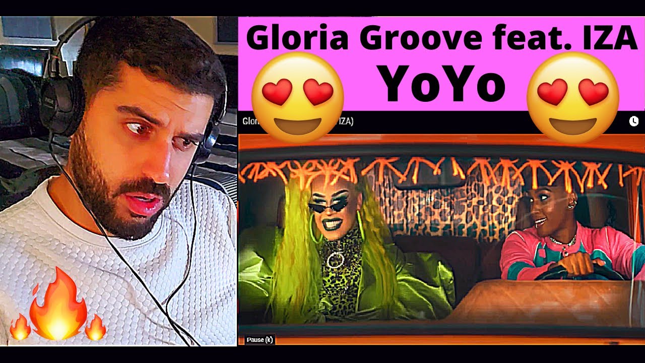 Gloria Groove - YoYo (feat. IZA) - REACTION VIDEO!!!