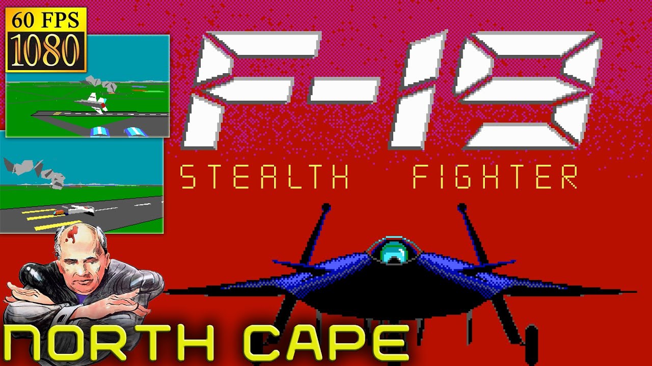 F-19 Stealth Fighter. North Cape campaign [HD 1080p 60fps]