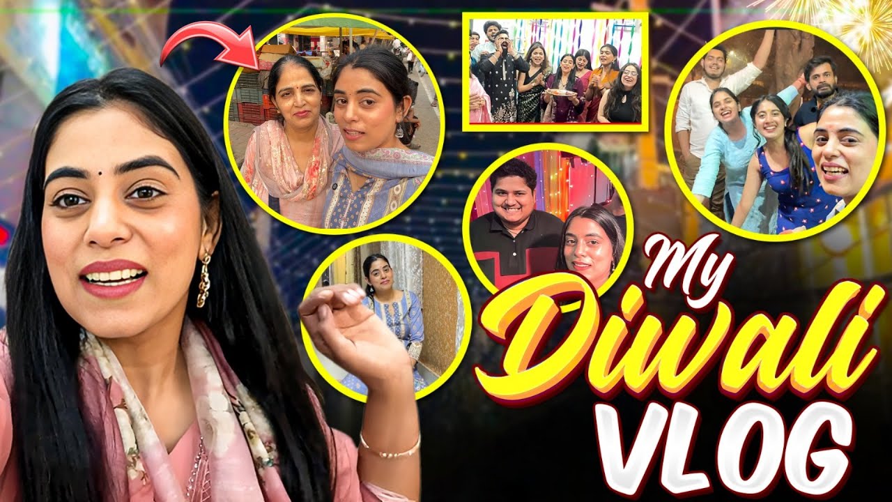 How I Celebrated My DIWALI 🪔 🎆 | Shopping, Crackers, Pooja, Diwali Mela and More 🥳 | Samridhi Sharma