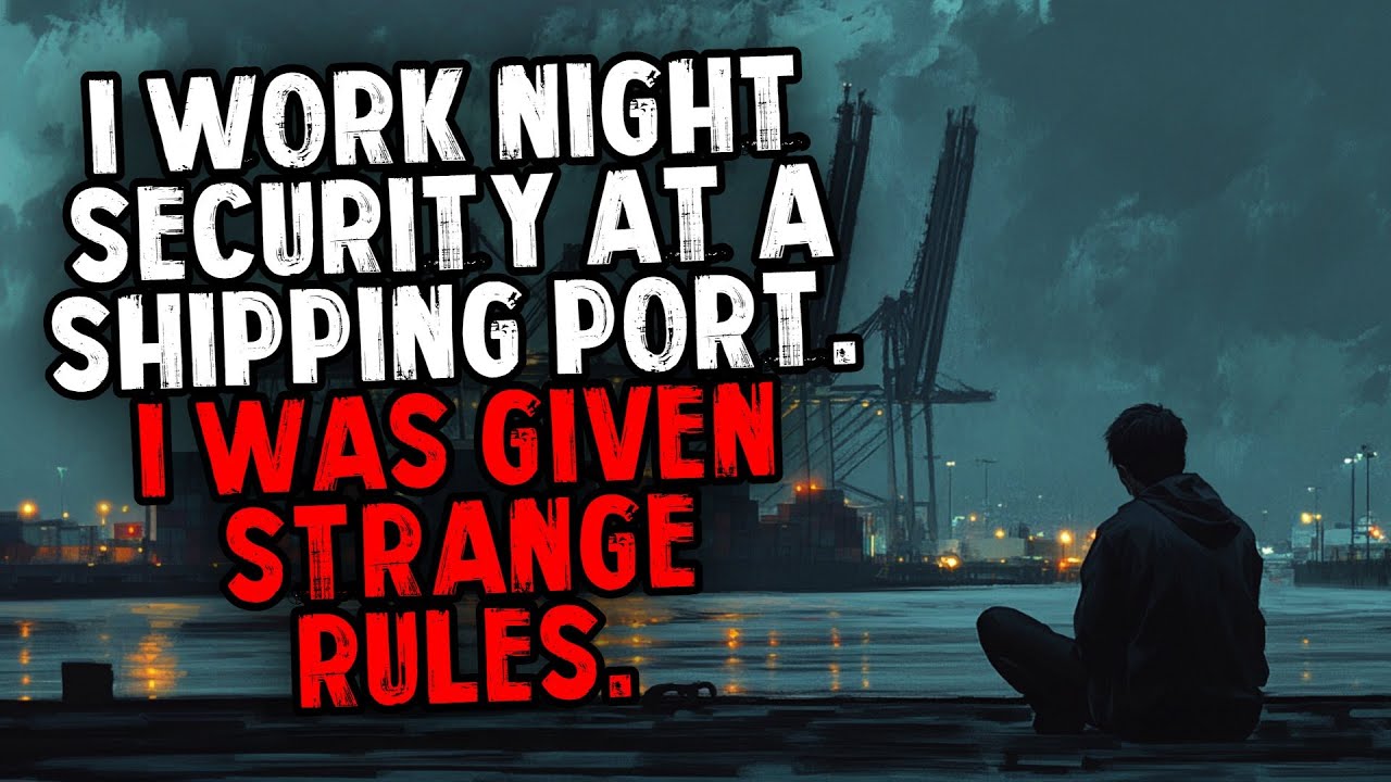 I Work Night Security at a Shipping Port. I Was Given Strange Rules.