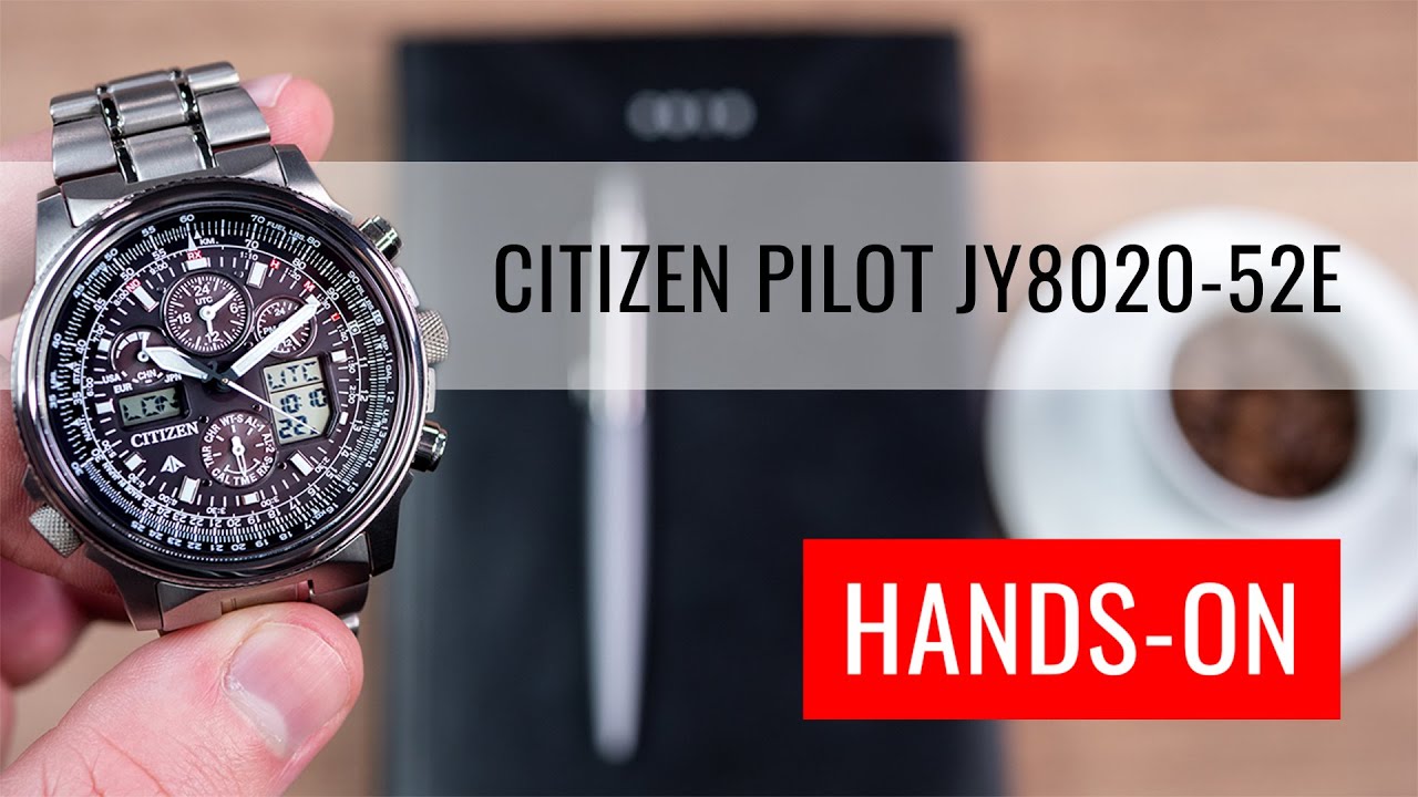 HANDS-ON: Citizen Promaster Sky Pilot Global Eco-Drive Radiocontrolled JY8020-52E