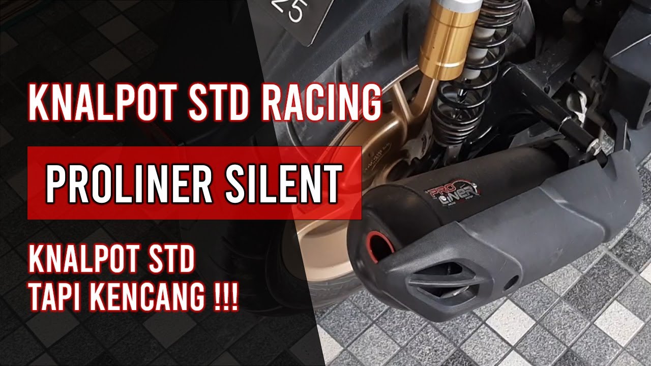 REVIEW KNALPOT PROLINER NEO SR SILENT - AEROX 155 CONNECTED