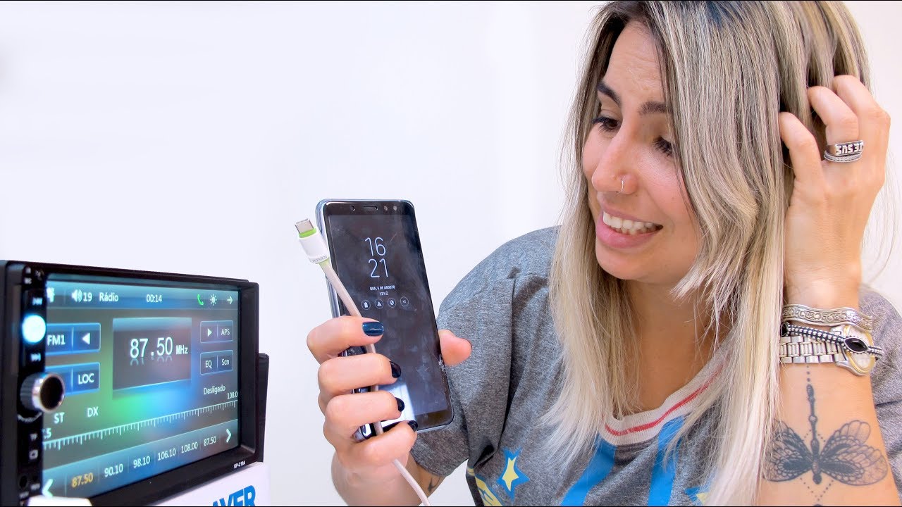Como fazer Espelhamento no Knup KP-C19A até Android 8 (Depuração de USB) - Canal ClickSound