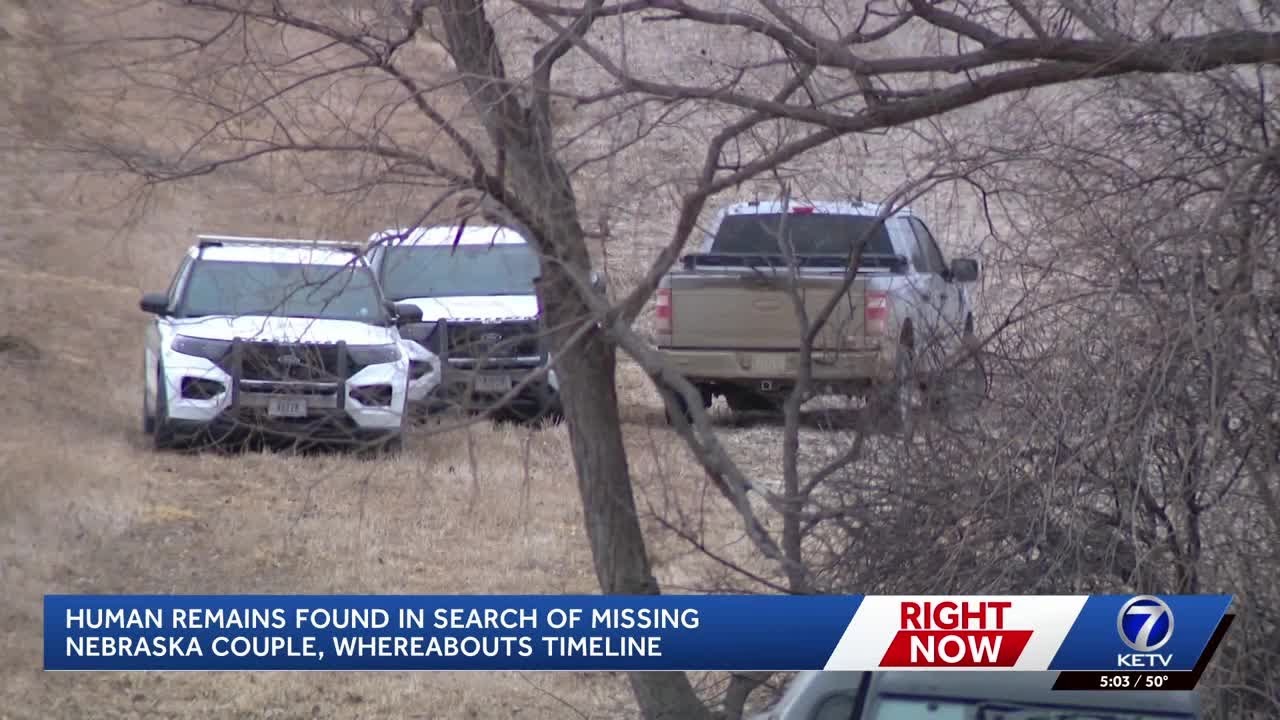 Missing couple timeline, Lincoln police confirm human remains found first day in Saunders County ...