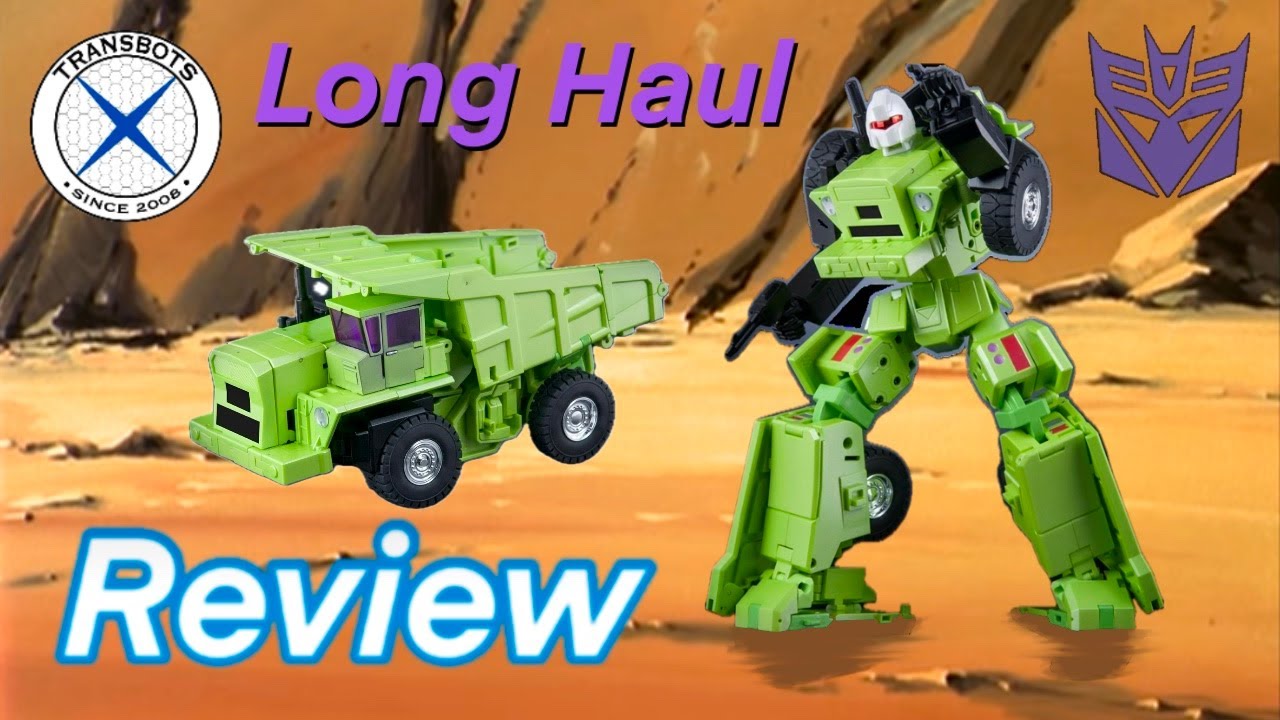 X-Transbots MX-46 Big Load / G1 Constructicon Long Haul Review - 3rd Part Masterpiece Transformers
