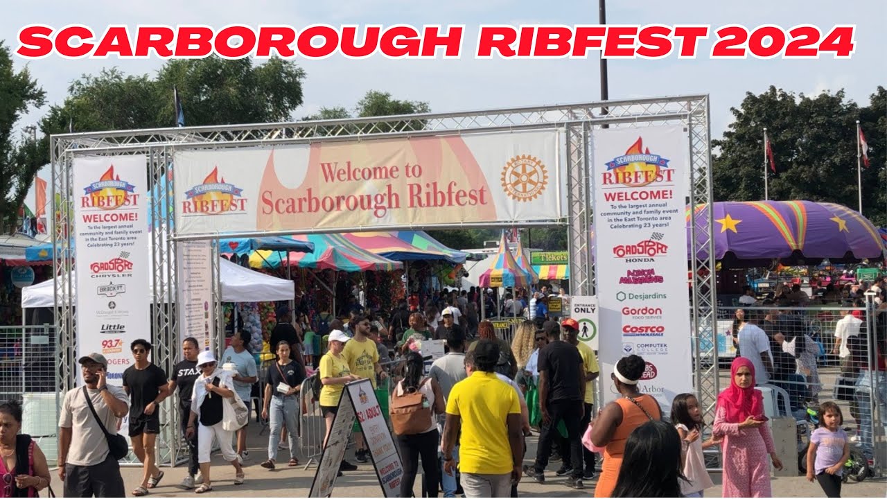 SCARBOROUGH RIBFEST  2024 | FOOD MUSIC FESTIVAL | TORONTO ONTARIO CANADA