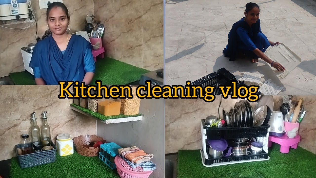 Kitchen cleaning vlog 🥰😍 #kitchen #kitchencleaning 