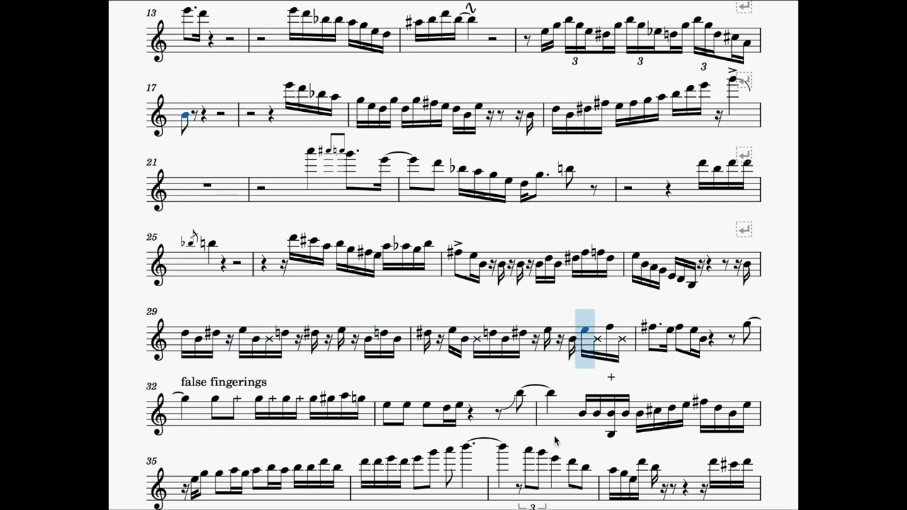 Gerald Albright - Theme from the men solo transcription