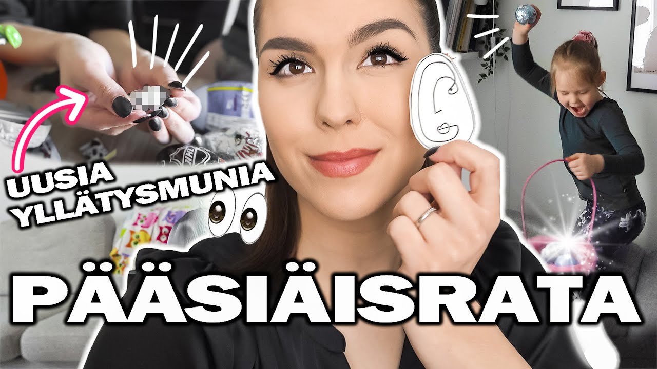 TESTISSÄ: PÄÄSIÄISMUNAT & lapsiperheen pääsiäisen valmistelua 🖤