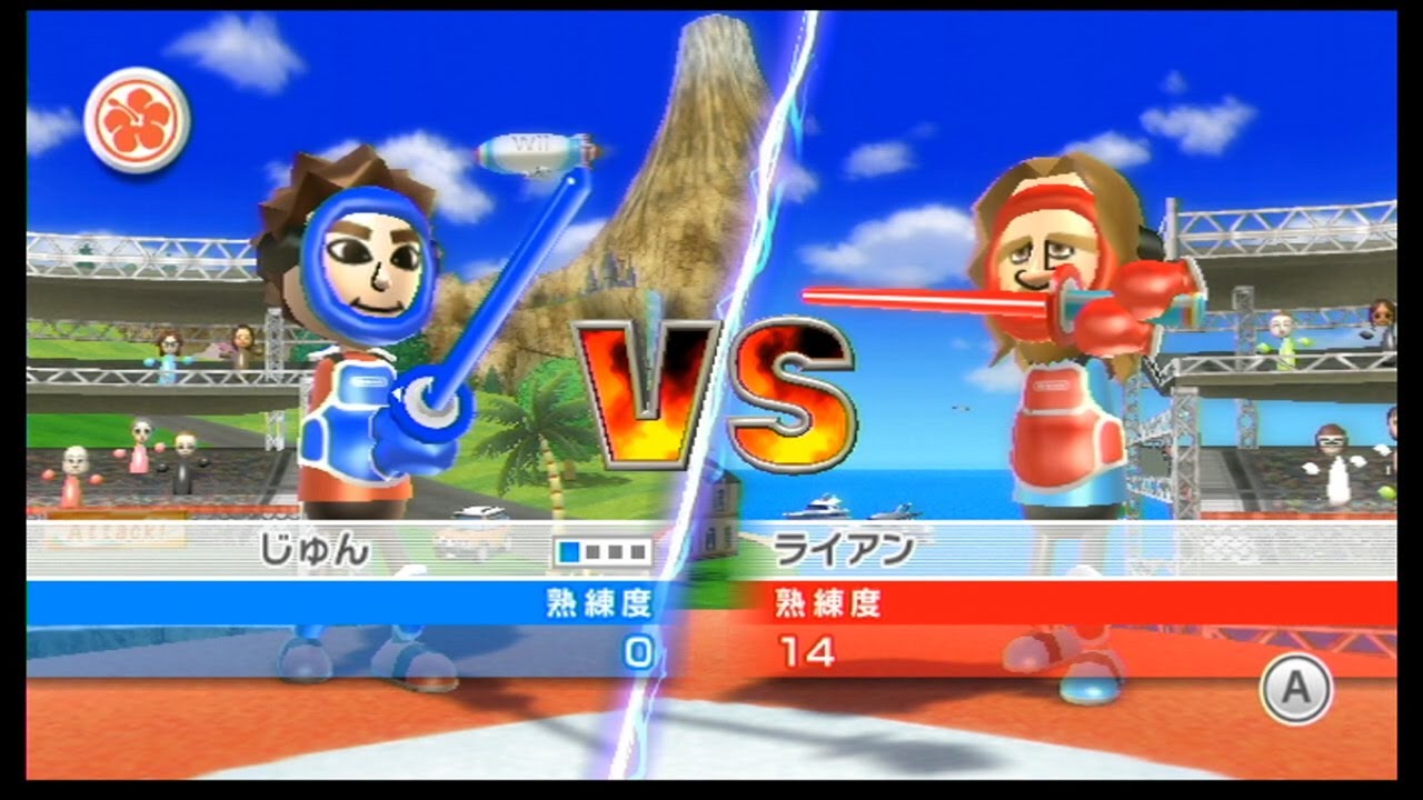 [Wii Sports Resort]Wiiスポーツリゾートのチャンバラで侍を目指す第1回。～I want to be a SAMURAI～