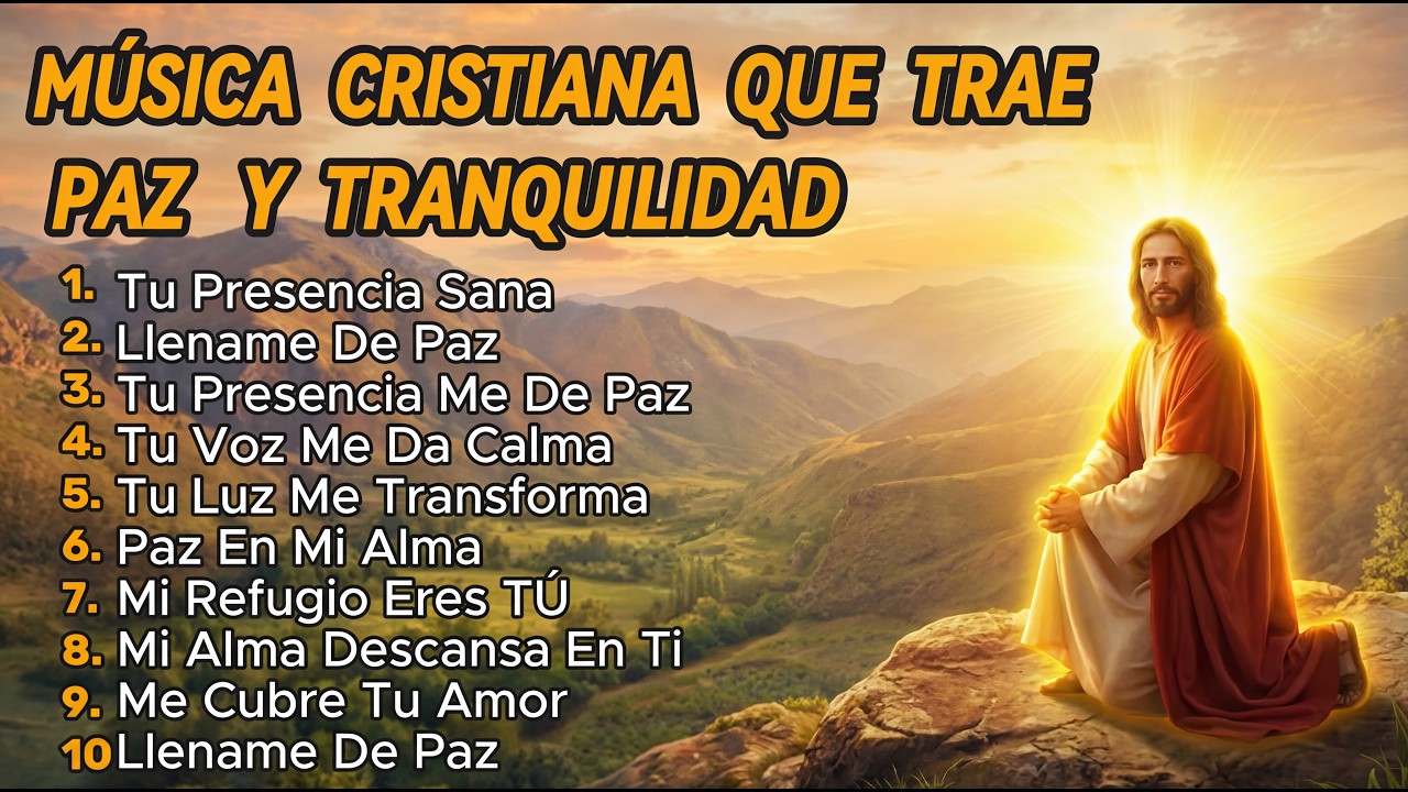 MUSICA CRISTIANA QUE TRAE PAZ Y TRANQUILIDAD #viralvideo #musicacristiana  #PazInterior   #viral