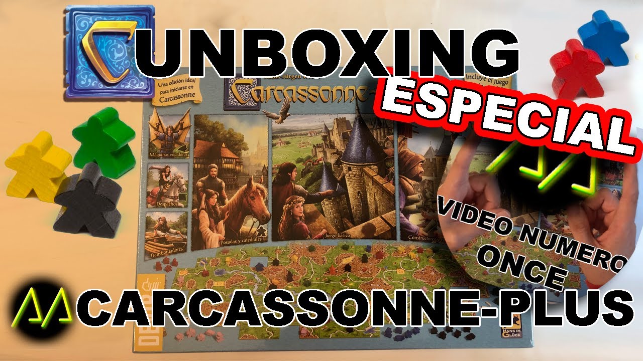 Carcassonne Plus (Unboxing en Español)