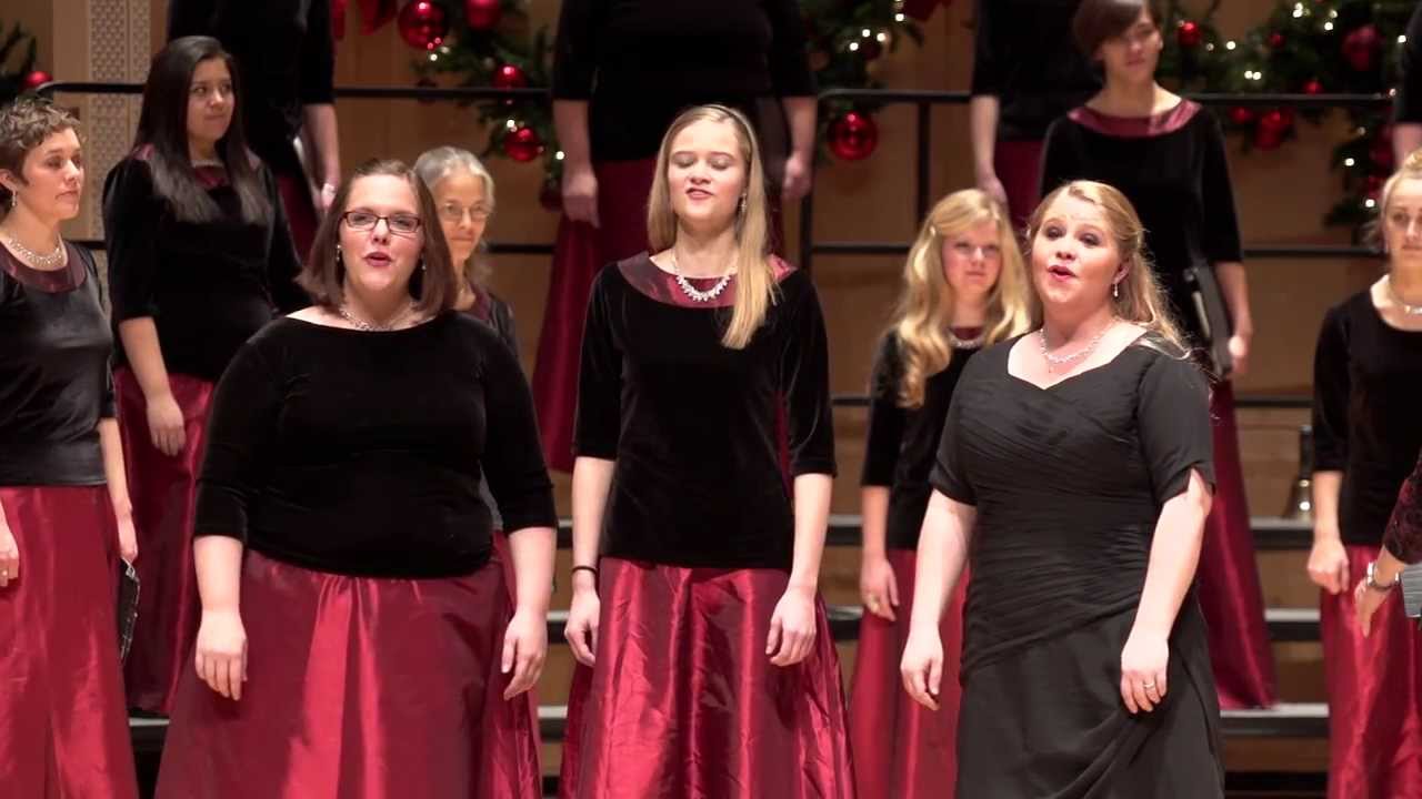 University of Utah's Women's Chorus performing Tomorrow Shall Be My Dancing Day