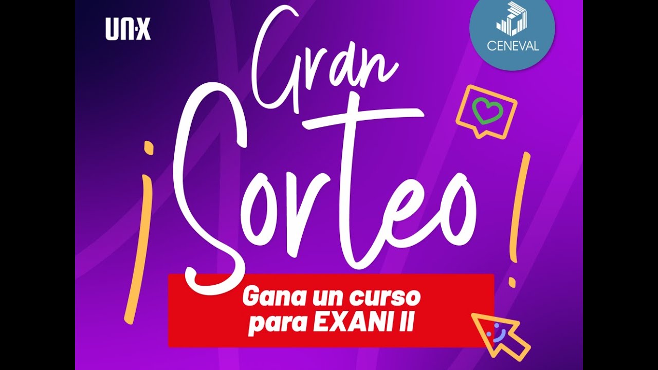 Sorteo curso Exani II