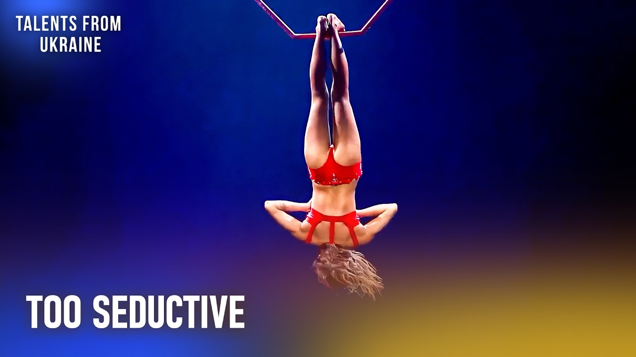 When Acrobatics Gets THIS Seductive... You Stop Breathing! | Ukraine's Got Talent