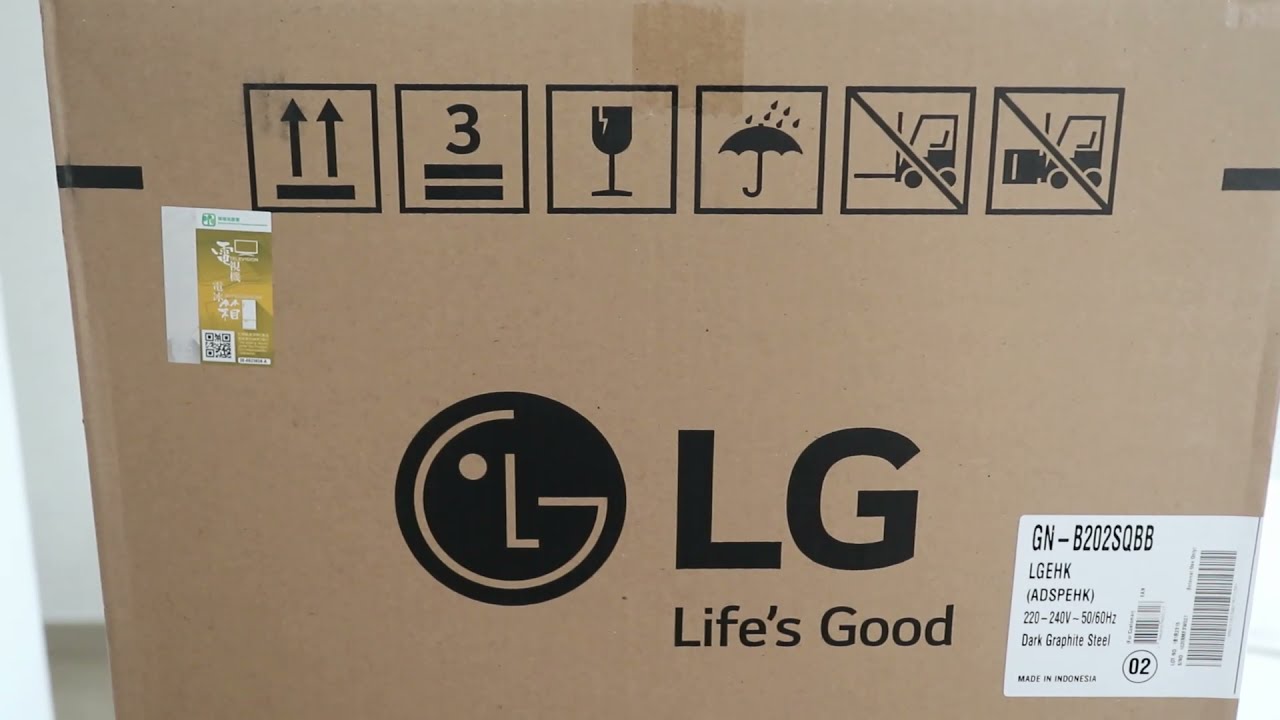 New LG GNB202SQBB 2 Door Fridge Affordable Price Unboxing