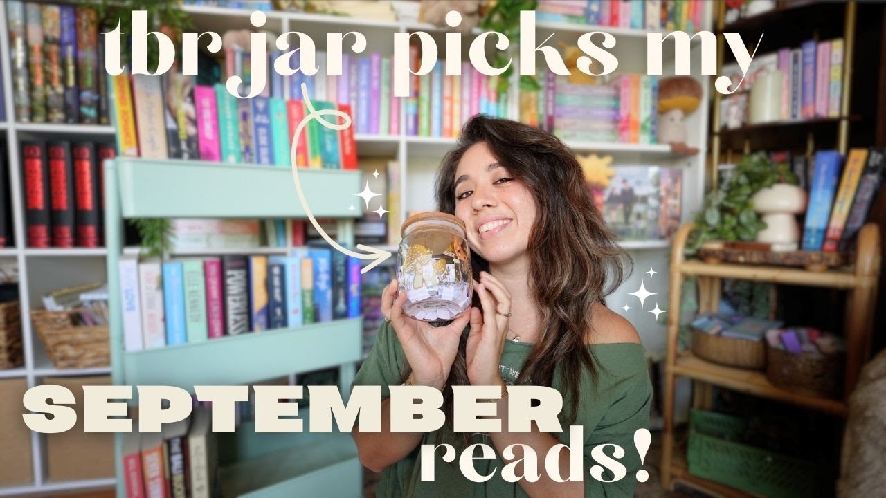 TBR jar prompts choose my September reads! 🕯️🫙✨September TBR 2025