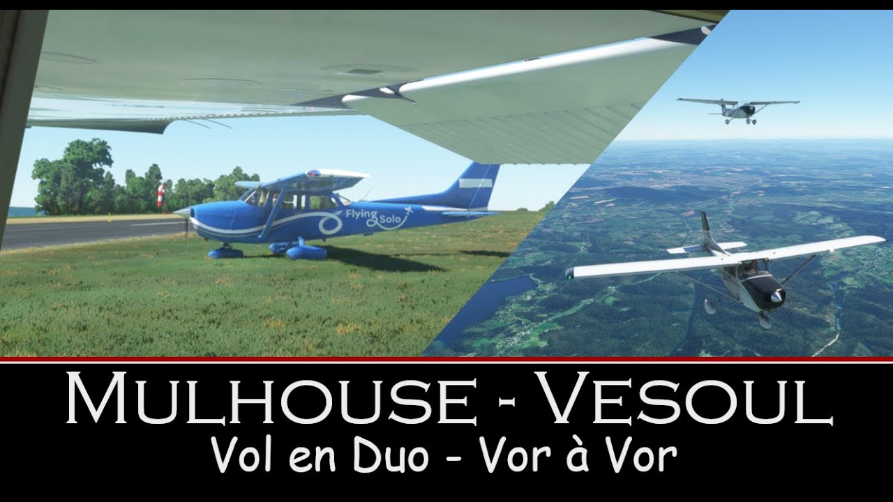 Flight simulator 2020 | Vol en DUO | Vor a Vor | Cessna 172 | let's play # 02 | FR | Xbox series S |