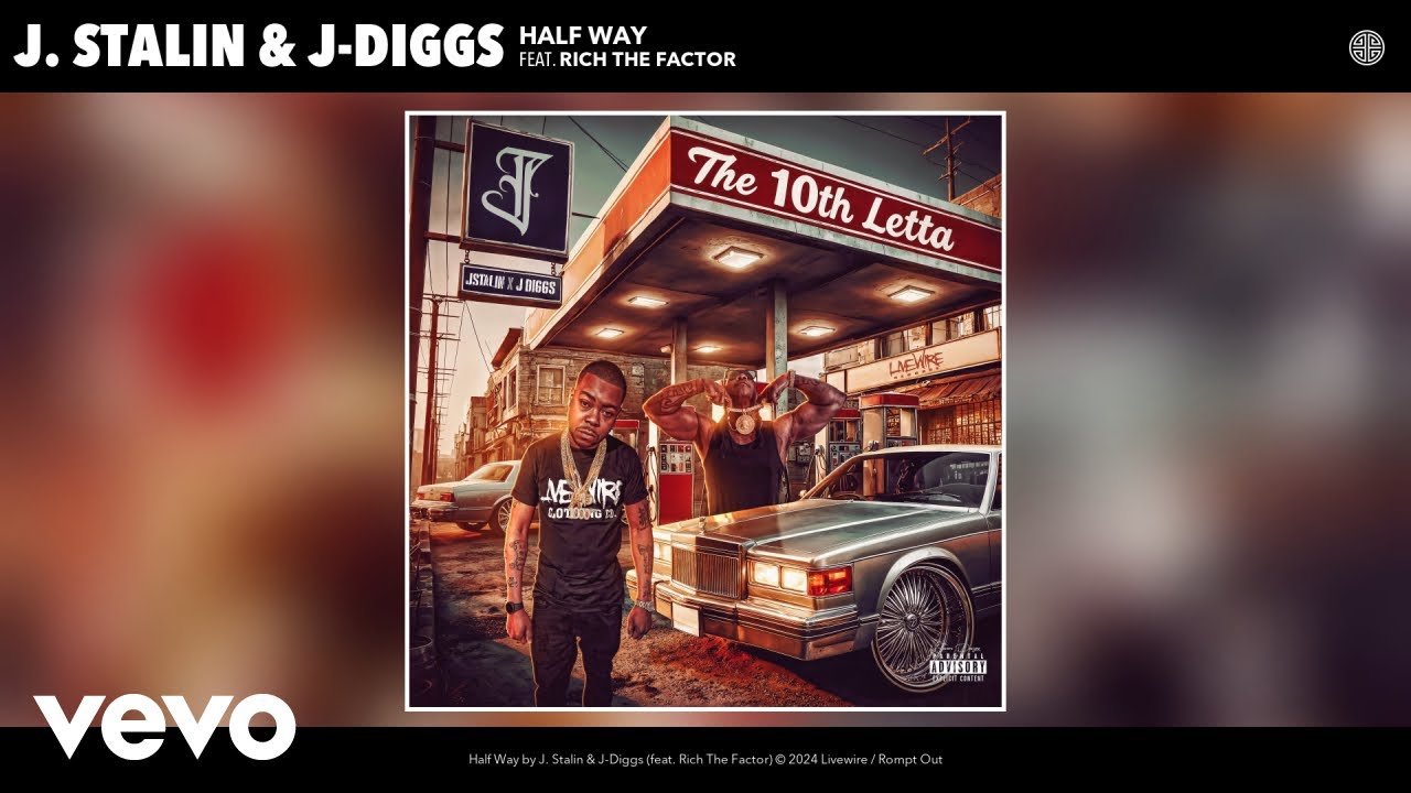 J. Stalin, J-Diggs - Half Way (Official Audio) ft. Rich The Factor