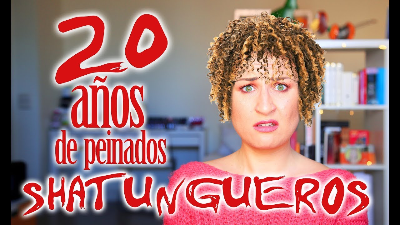 20 AÑOS DE PEINADOS SHATUNGUEROS: Todos mis cambios de LOOK ¿Cómo era la Shatunga antes? TERTULIAS