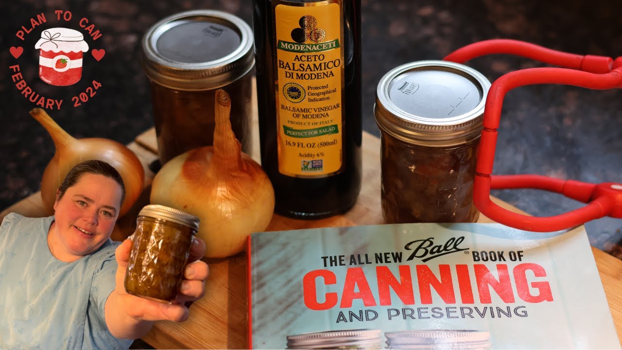 Easy Balsamic Onion Jam for Beginners & How to Use it! Plan to Can Collaboration!