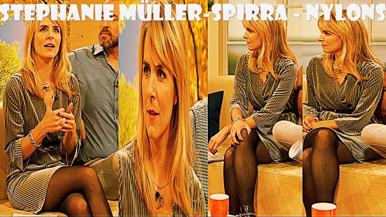 Stephanie M&uuml;ller-Spirra HD Pantyhose Nylons Collant Strumpfhose on NDR Mein Nachmittag