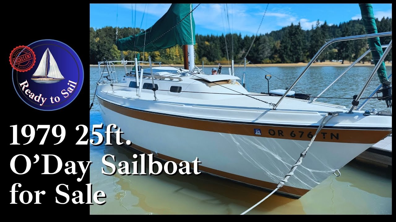 1979 O'Day 25 Sailboat with Trailer – Your Floating Retreat!